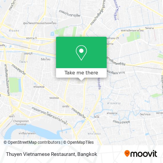 Thuyen Vietnamese Restaurant map