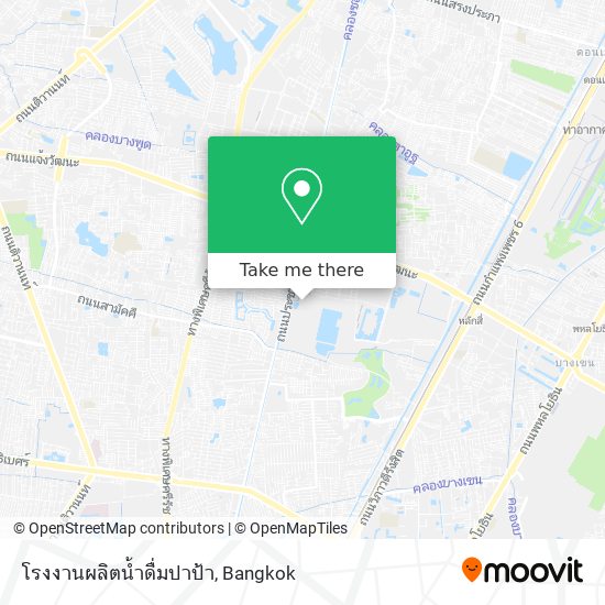 โรงงานผลิตน้ำดื่มปาป้า map