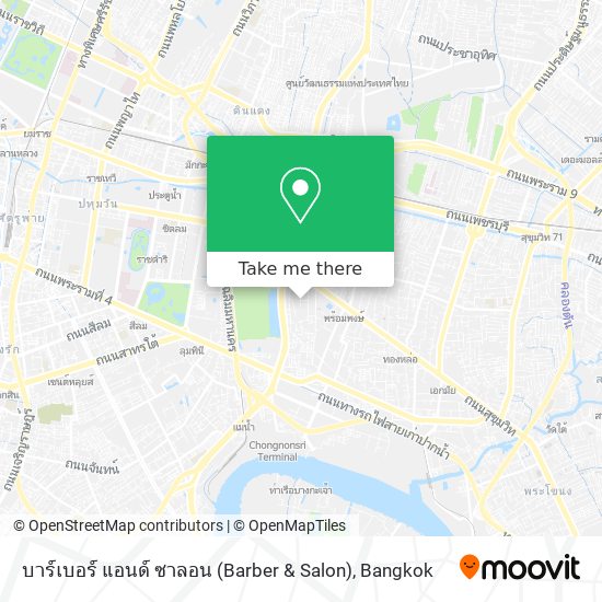 บาร์เบอร์ แอนด์ ซาลอน (Barber & Salon) map