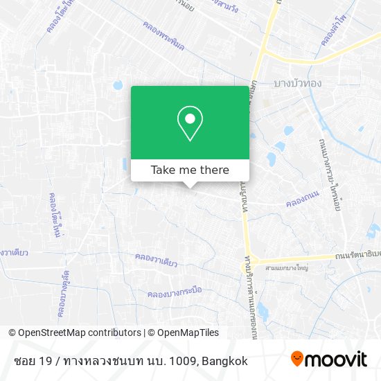 ซอย 19 / ทางหลวงชนบท นบ. 1009 map
