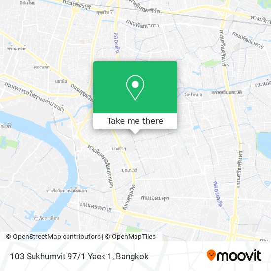 103 Sukhumvit 97/1 Yaek 1 map