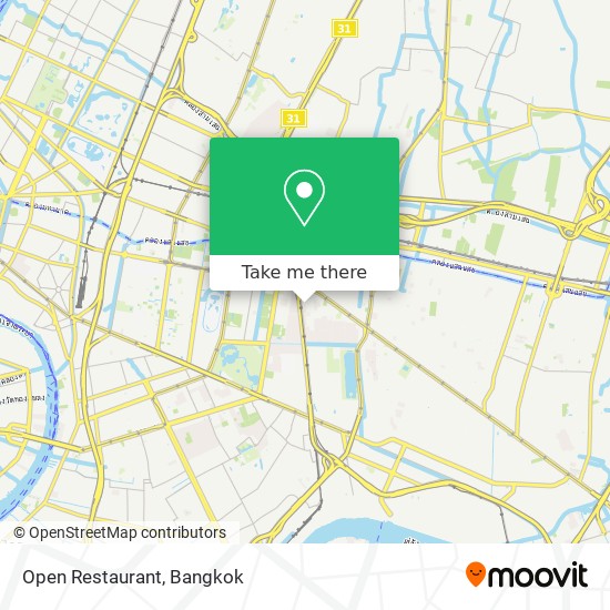 Open Restaurant map