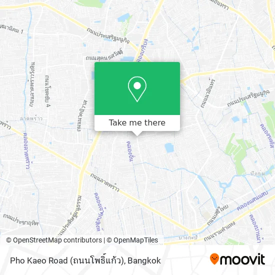Pho Kaeo Road (ถนนโพธิ์แก้ว) map
