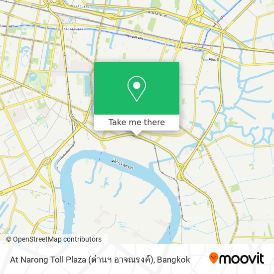 At Narong Toll Plaza (ด่านฯ อาจณรงค์) map