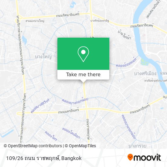 109/26 ถนน ราชพฤกษ์ map