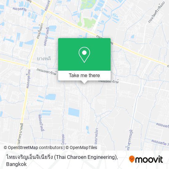 ไทยเจริญเอ็นจิเนียริ่ง (Thai Charoen Engineering) map
