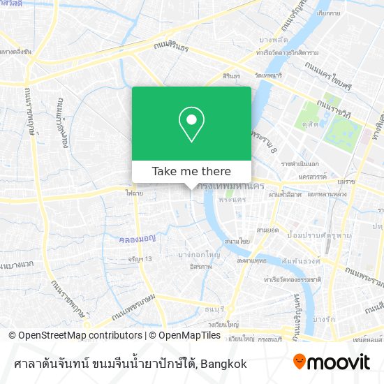 ศาลาต้นจันทน์ ขนมจีนน้ำยาปักษ์ใต้ map