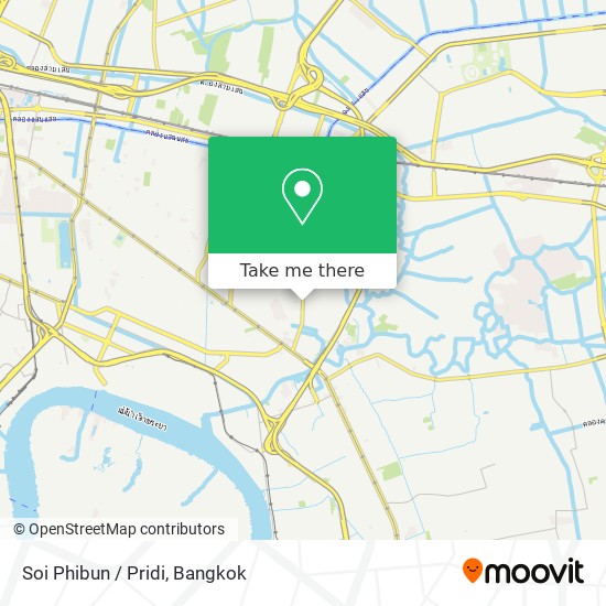 Soi Phibun / Pridi map