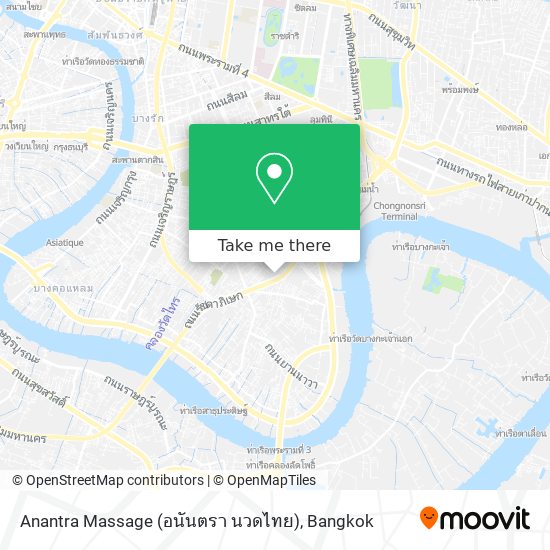 Anantra Massage (อนันตรา นวดไทย) map