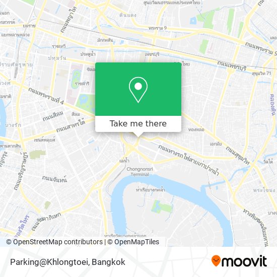 Parking@Khlongtoei map