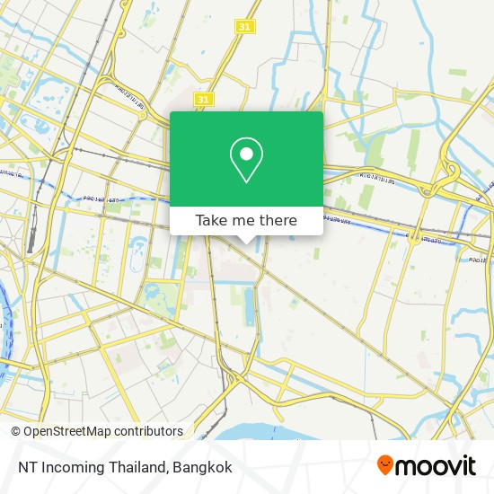 NT Incoming Thailand map