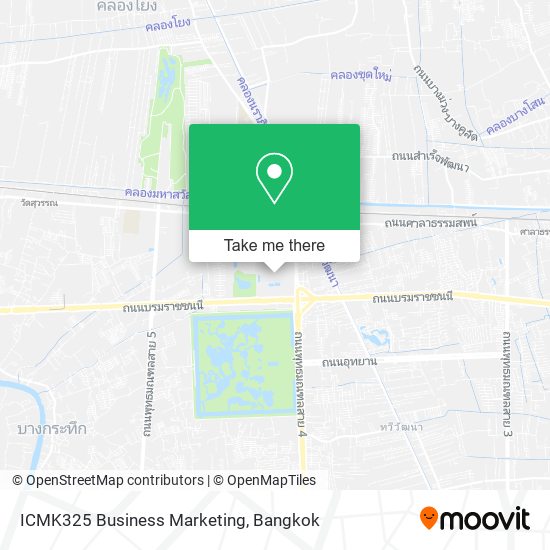 ICMK325 Business Marketing map
