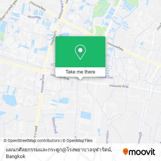 แผนกศัลยกรรมและกระดูก@โรงพยาบาลจุฬารัตน์ map