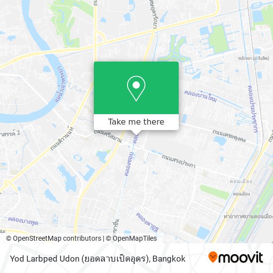 Yod Larbped Udon (ยอดลาบเป็ดอุดร) map