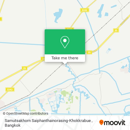 Samutsakhorn Saiphanthainorasing-Khokkrabue map