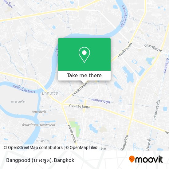 Bangpood (บางพูด) map