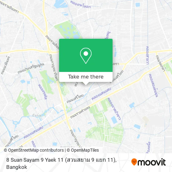 8 Suan Sayam 9 Yaek 11 (สวนสยาม 9 แยก 11) map