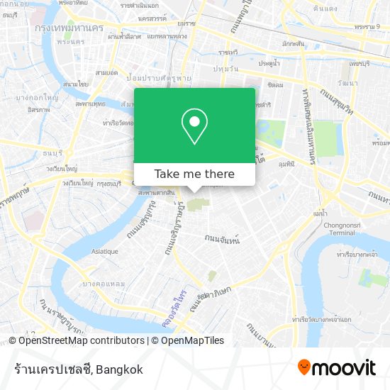 ร้านเครปเชลซี map