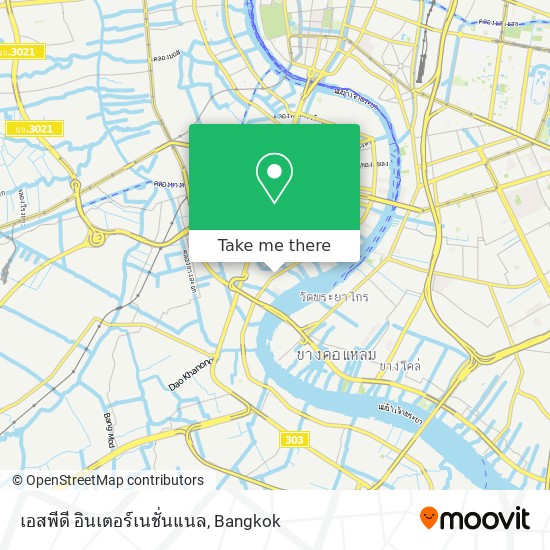 เอสพีดี อินเตอร์เนชั่นแนล map