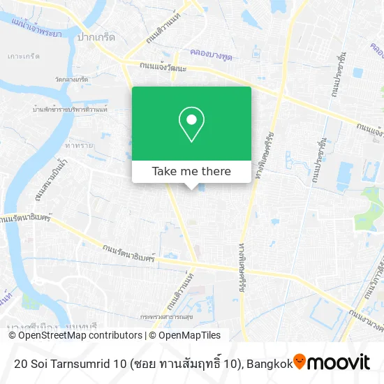 20 Soi Tarnsumrid 10 (ซอย ทานสัมฤทธิ์ 10) map