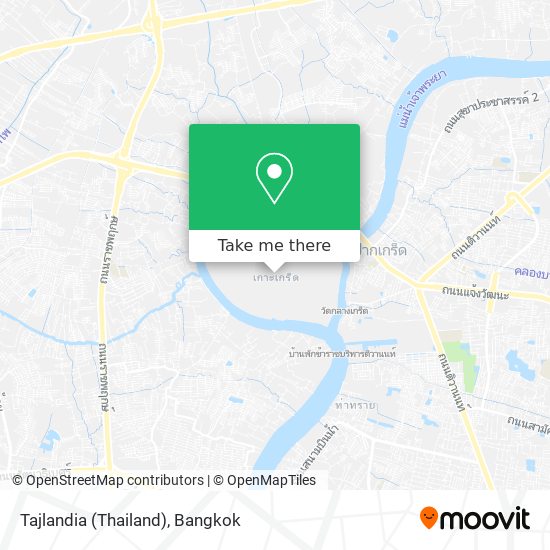 Tajlandia (Thailand) map