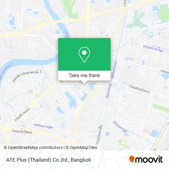 ATE Plus (Thailand) Co.,ltd. map