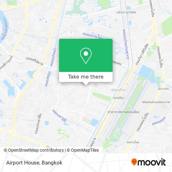 Airport House map