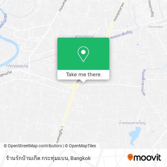 ร้านรักบ้านเกิด กระทุ่มแบน map