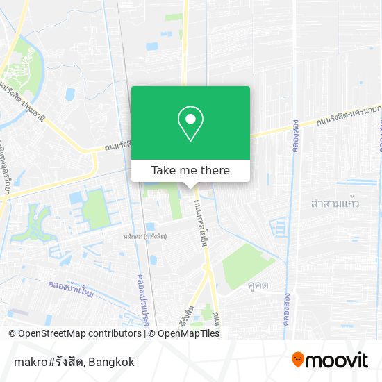 makro#รังสิต map