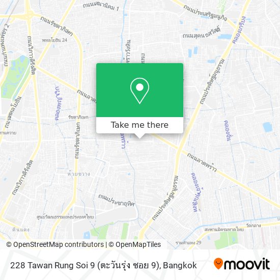 228 Tawan Rung Soi 9 (ตะวันรุ่ง ซอย 9) map