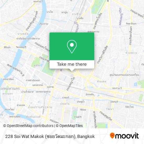 228 Soi Wat Makok (ซอยวัดมะกอก) map