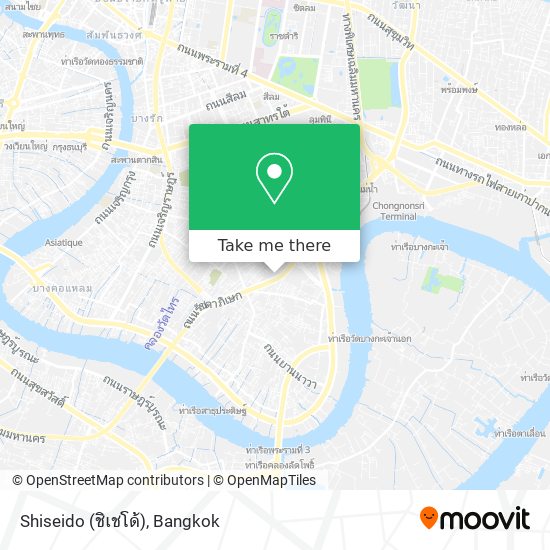 Shiseido (ชิเชโด้) map