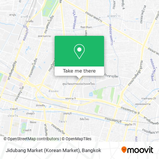 Jidubang Market (Korean  Market) map