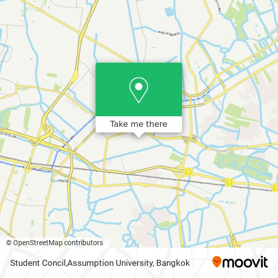Student Concil,Assumption University map