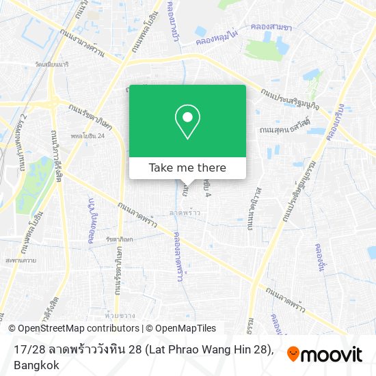 17 / 28 ลาดพร้าววังหิน 28 (Lat Phrao Wang Hin 28) map