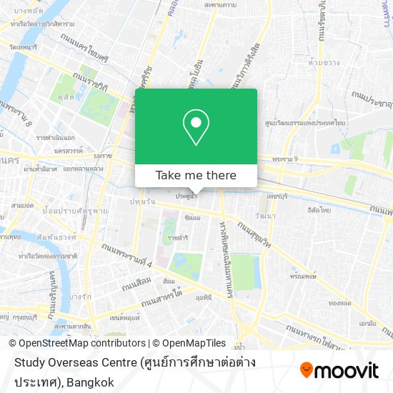 Study Overseas Centre (ศูนย์การศึกษาต่อต่างประเทศ) map