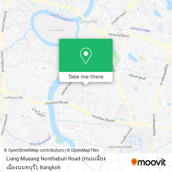Liang Mueang Nonthaburi Road (ถนนเลี่ยงเมืองนนทบุรี) map