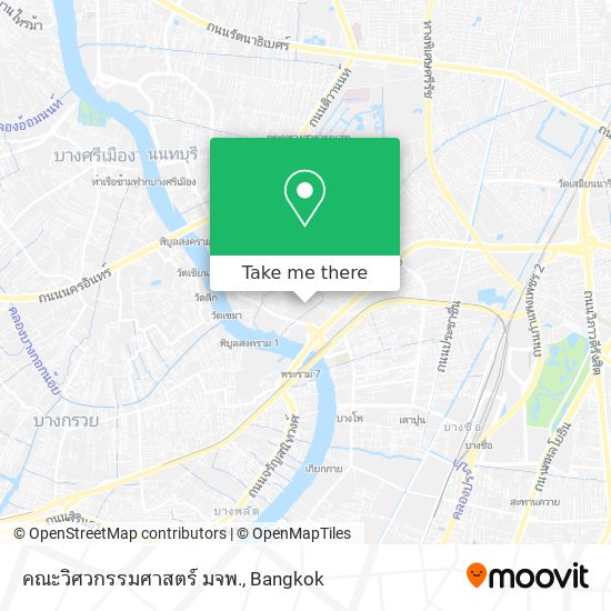 คณะวิศวกรรมศาสตร์  มจพ. map