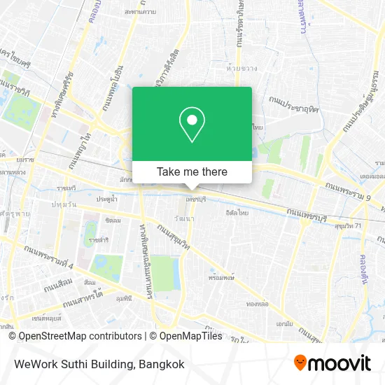 WeWork Suthi Building map