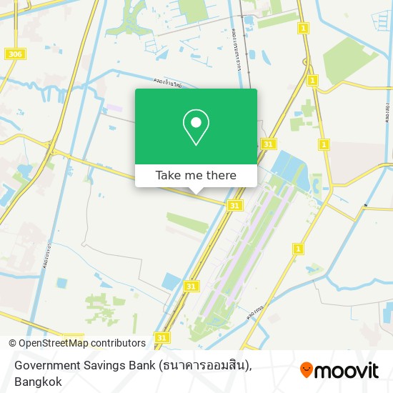Government Savings Bank (ธนาคารออมสิน) map