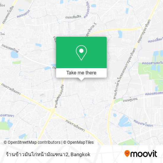 ร้านข้าวมันไก่หน้ามัณฑนา2 map