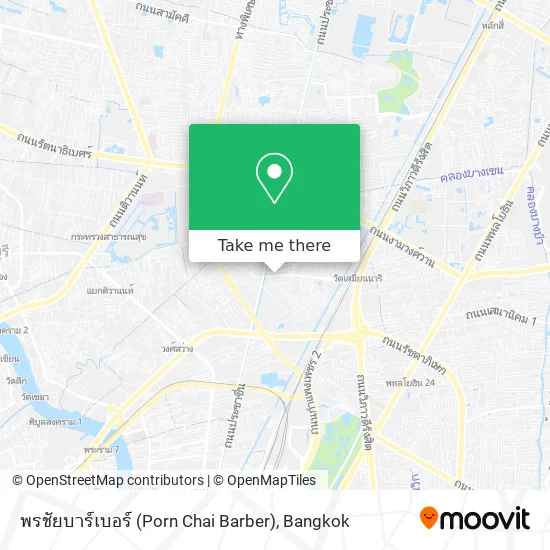 พรชัยบาร์เบอร์ (Porn Chai Barber) map