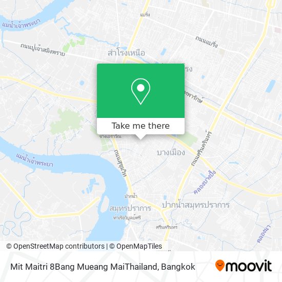 Mit Maitri 8Bang Mueang MaiThailand map