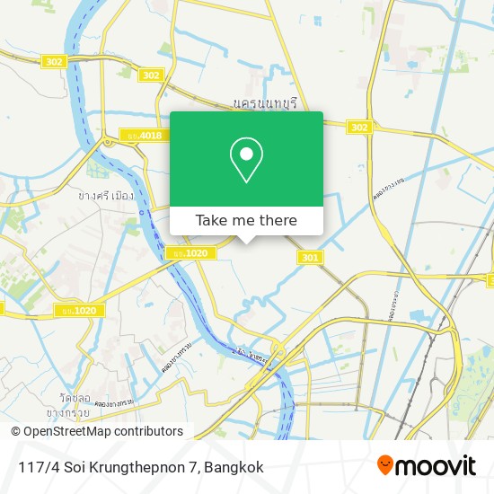 117/4 Soi Krungthepnon 7 map