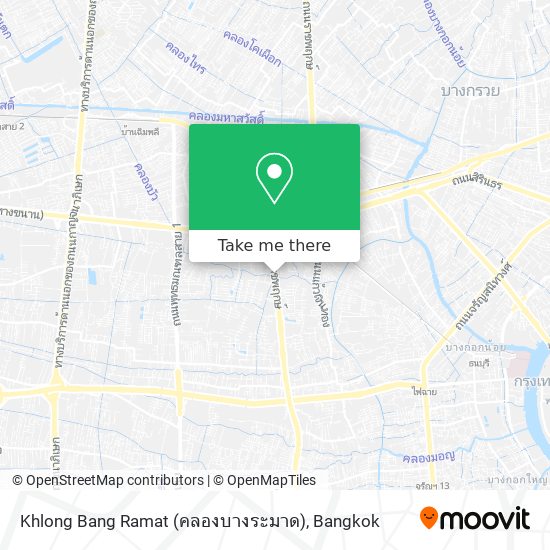 Khlong Bang Ramat (คลองบางระมาด) map