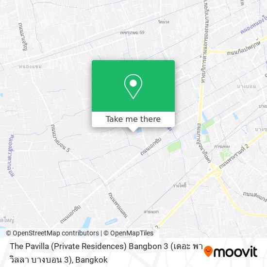 The Pavilla (Private Residences) Bangbon 3 (เดอะ พาวิลลา บางบอน 3) map