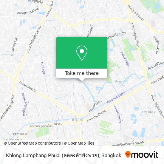 Khlong Lamphang Phuai (คลองลำพังพวย) map