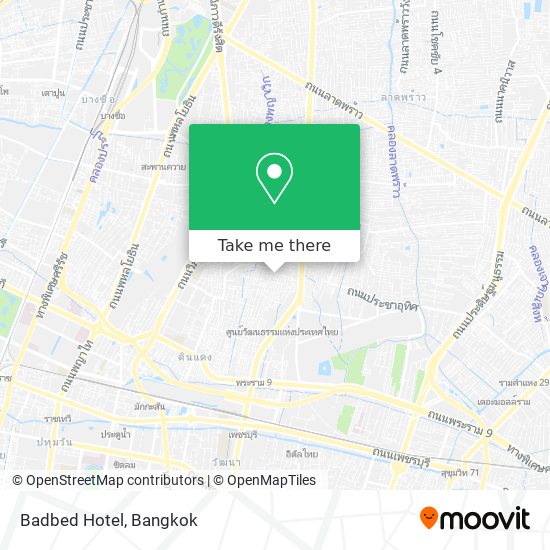 Badbed Hotel map