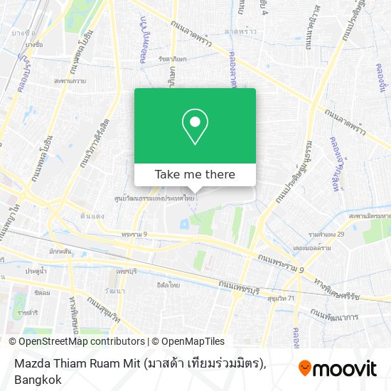 Mazda Thiam Ruam Mit (มาสด้า เทียมร่วมมิตร) map