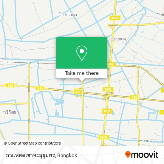 กาแฟสดเขาทะลุชุมพร map